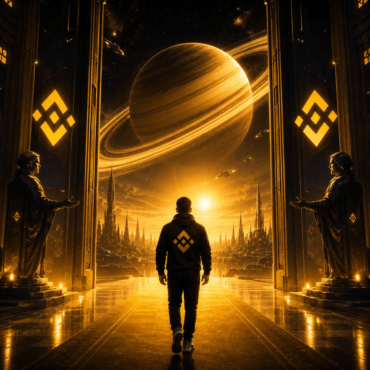 SaturnCoin, walking the golden frontier
